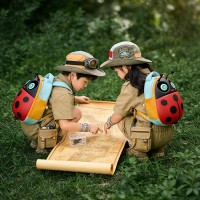 LED Ladybug Kids Backpack